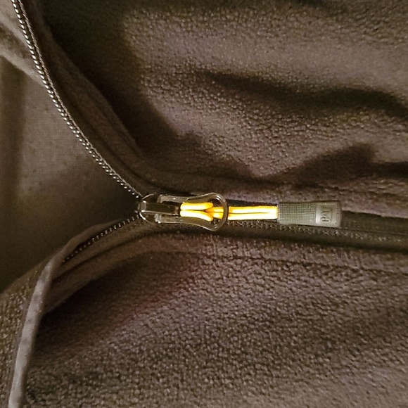 Workwear Redefined CAT CATERPILLAR Fleece Zip Up Men's Medium Jacket - Picture 6 of 6